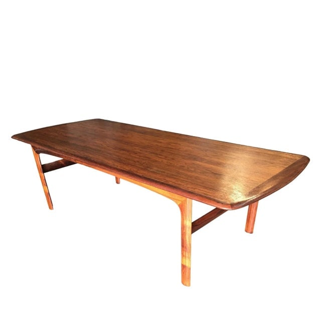 1960s Swedish Mid Century Rosewood Coffee Table by Folke Ohlsson - 4