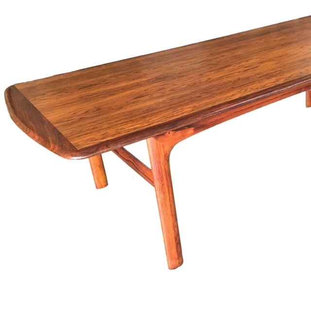 1960s Swedish Mid Century Rosewood Coffee Table by Folke Ohlsson - 7