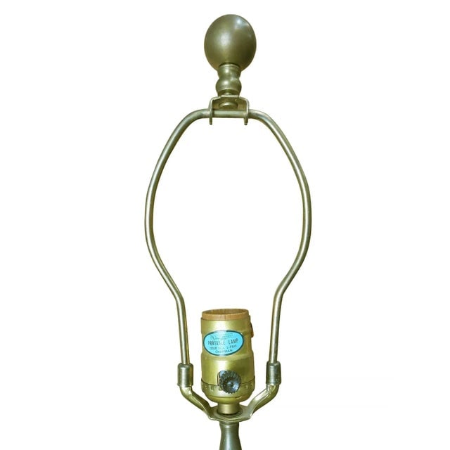 James Mont Style Enamel Asian Inspired Mid-Century Lamp Pair - 8