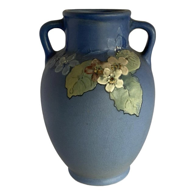 Antique Arts & Crafts Hand-Painted Art Pottery Vase by Weller Pottery (1 of 8)