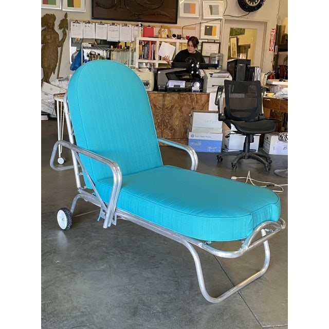 Aluminum Patio/Outdoor Adjustable Recliner Chase Lounge - 11