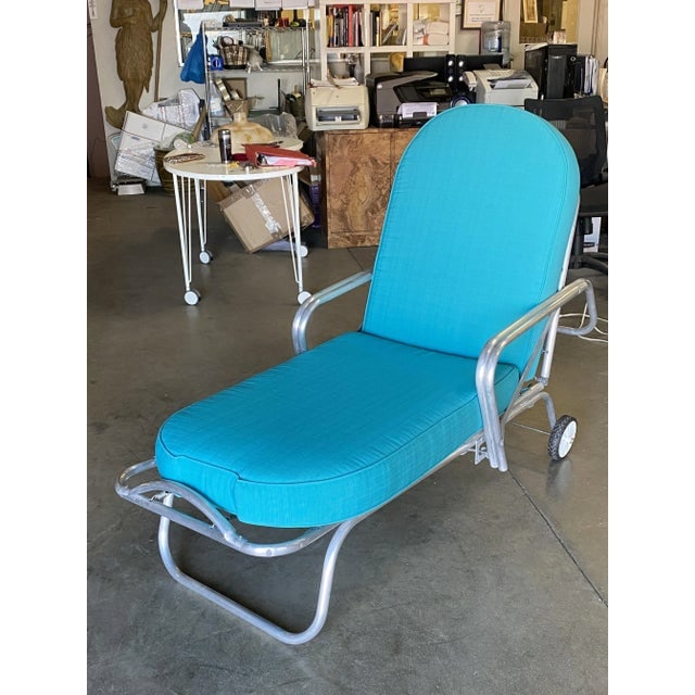 Aluminum Patio/Outdoor Adjustable Recliner Chase Lounge - 3