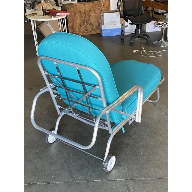 Aluminum Patio/Outdoor Adjustable Recliner Chase Lounge - 4