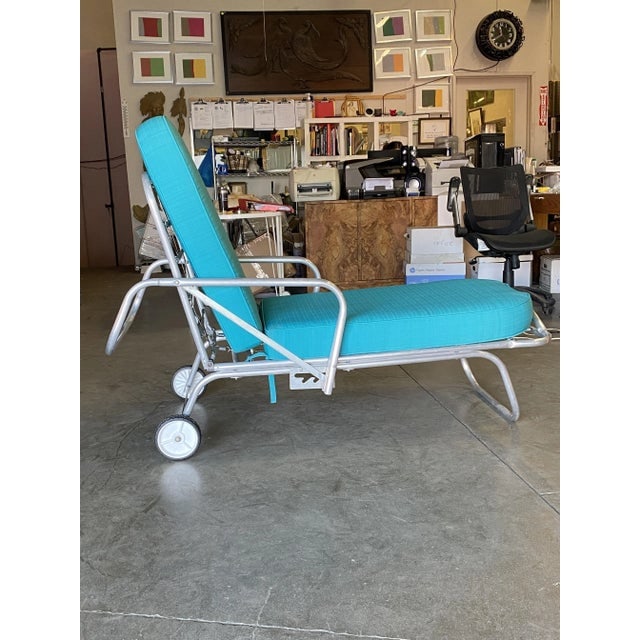 Aluminum Patio/Outdoor Adjustable Recliner Chase Lounge - 7