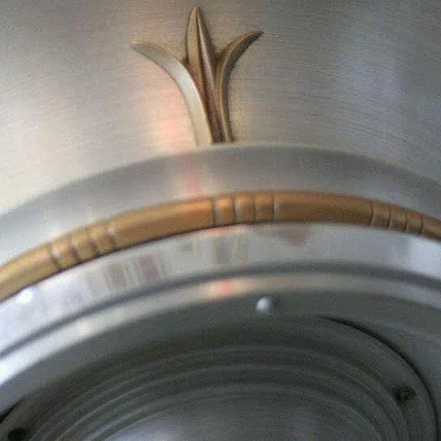 Aluminum Ceiling Pendants With Neoclassical Accents - A Pair - 5