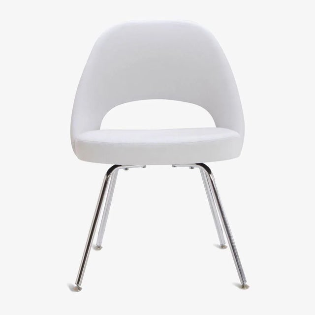 Eero Saarinen Knoll Executive Dining Chair/Armchairs With Tubular Legs, Set of Four - 3