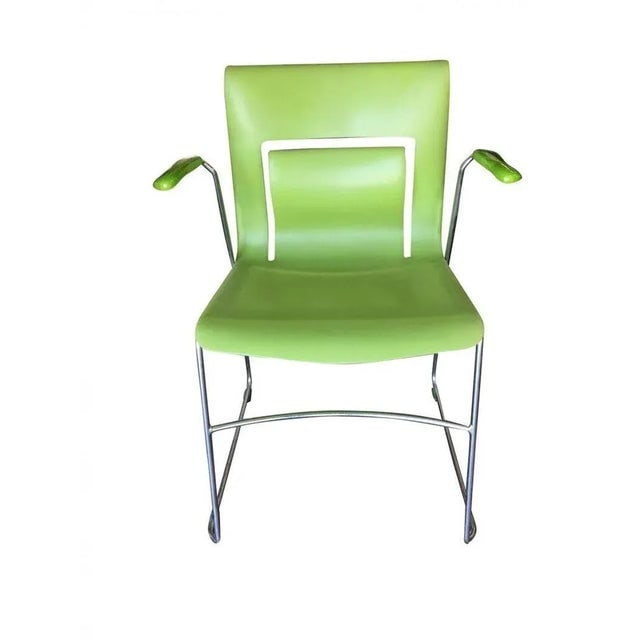 Green Stylex "Rhythm" Armchair by Sava Cvek, Pair - 4