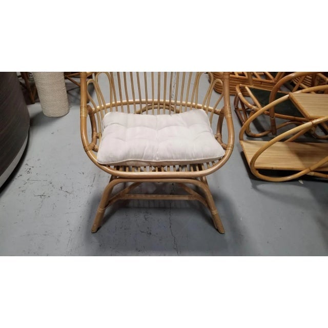 Rattan Cocoon Chair With Cushion - 6