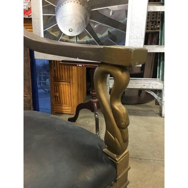 1934 Cleopatra Prop Egyptian Throne Chair Used by Claudette Colbert - 11