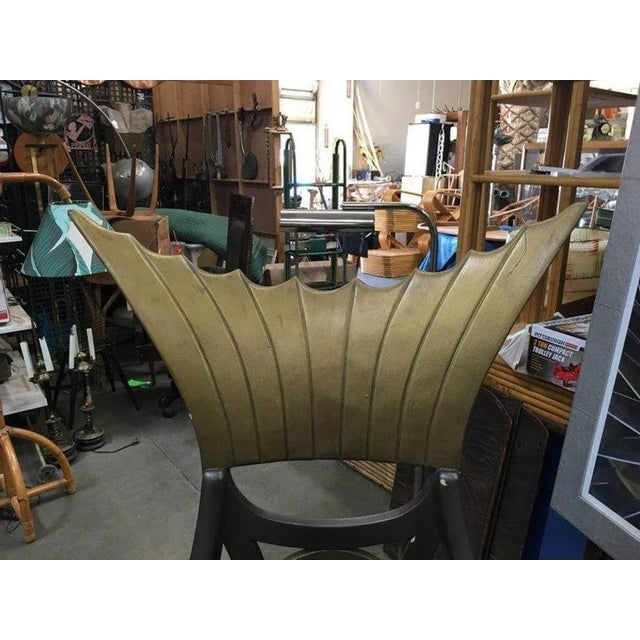 1934 Cleopatra Prop Egyptian Throne Chair Used by Claudette Colbert - 4