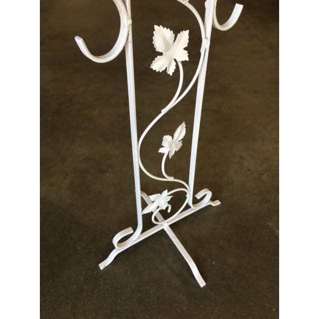 Three Tier Outdoor/Patio Plant Stand With Scrolling Pattern - 6
