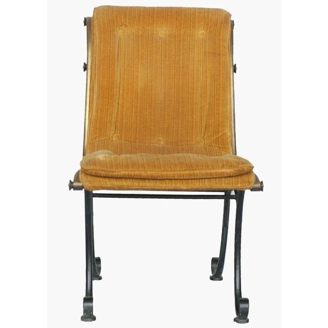 Mid-Century Campeche Chair W/ Bronze Accents by Russel Woodard, Set of 4 - 4