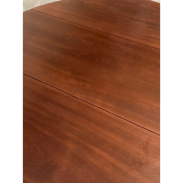 Late Victorian French Drop-Leaf Oak Dining Table - 12
