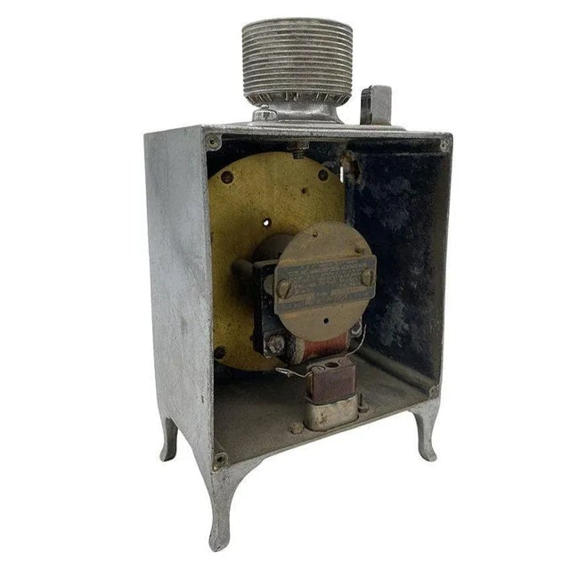 Chrome General Electric Monitor Top Refrigerator Electric Clock 1928 - 5