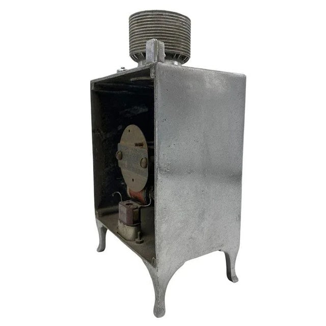 Chrome General Electric Monitor Top Refrigerator Electric Clock 1928 - 7