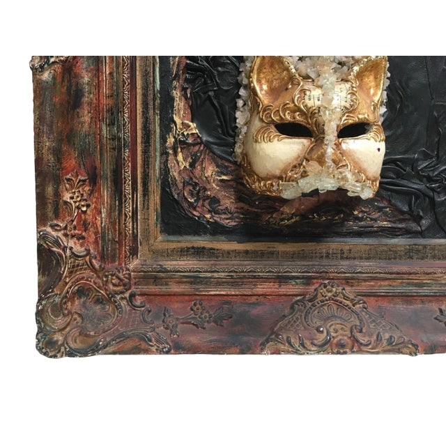 Celebrating the Spirit of Jordan Mixed Media Wall Sculpture by Pasqual Bettio of La - 6