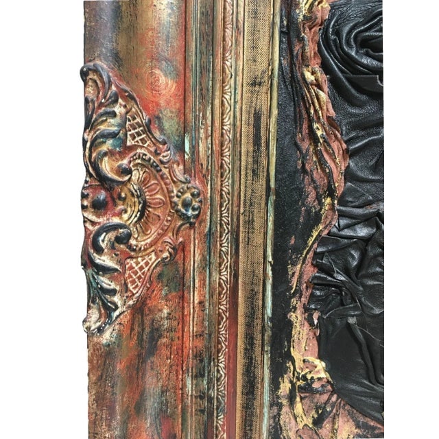 Celebrating the Spirit of Jordan Mixed Media Wall Sculpture by Pasqual Bettio of La - 9