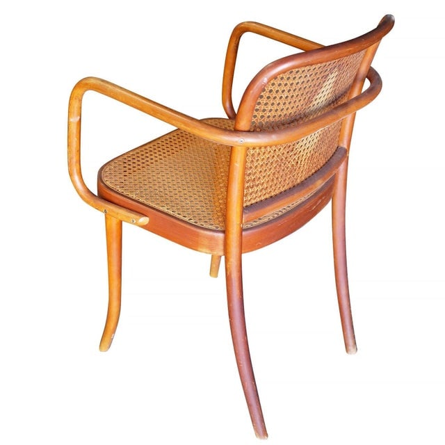 1920s Josef Hoffmann for Stendig Bentwood Cane Dining Chairs, Set of Six - 5