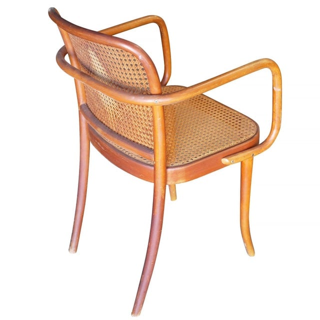1920s Josef Hoffmann for Stendig Bentwood Cane Dining Chairs, Set of Six - 6