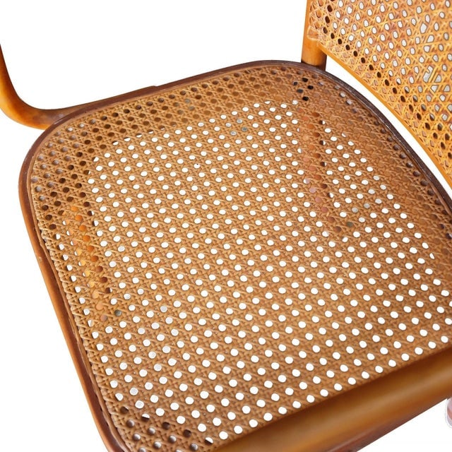 1920s Josef Hoffmann for Stendig Bentwood Cane Dining Chairs, Set of Six - 7