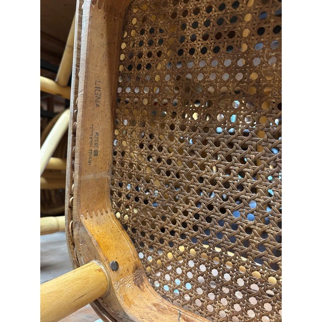 1920s Josef Hoffmann for Stendig Bentwood Cane Dining Chairs, Set of Six - 9