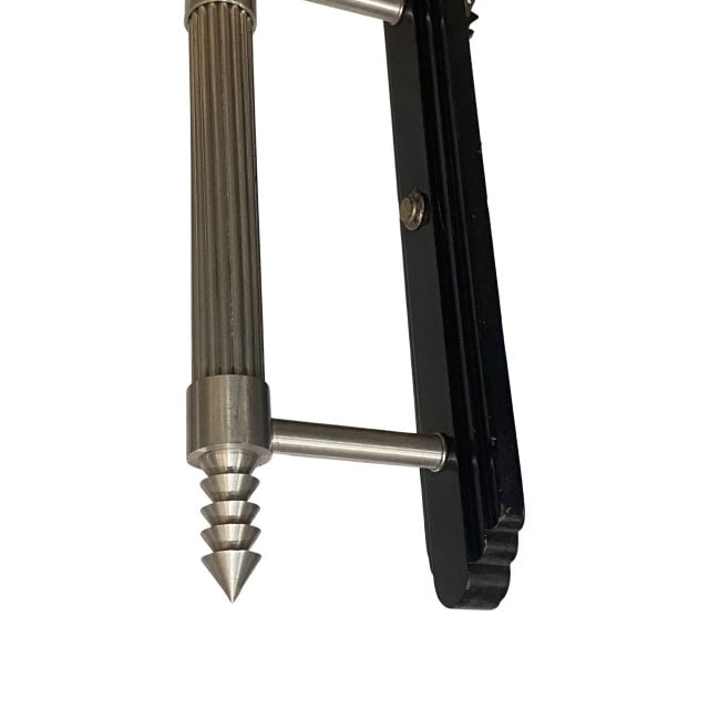 Large 30" Machine Age Spun Aluminum & Steel Torchiere Wall Sconce, 4 Available - 6