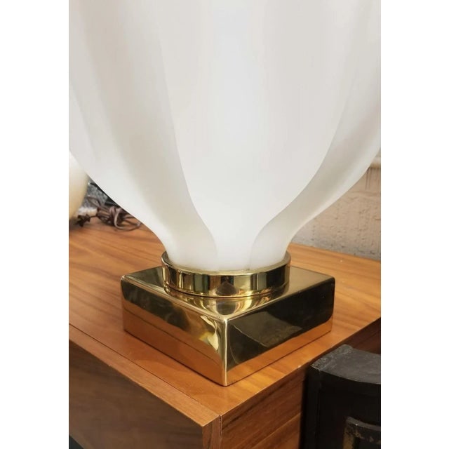 Oversized Acrylic Tulip Lamp in the Style of Roger Rougier - 10