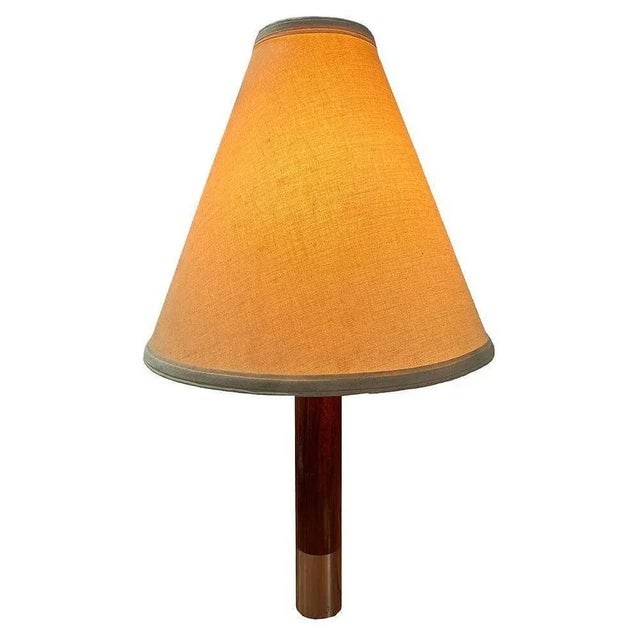 Nickel Bsica M2 Table Lamp by Santiago Roqueta for Santa & Cole With Large Shade - 2