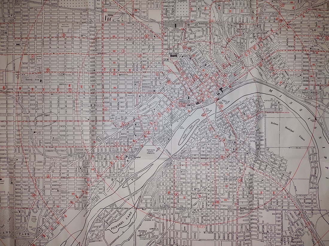 Hudson's Indexed Map of St. Paul - 4