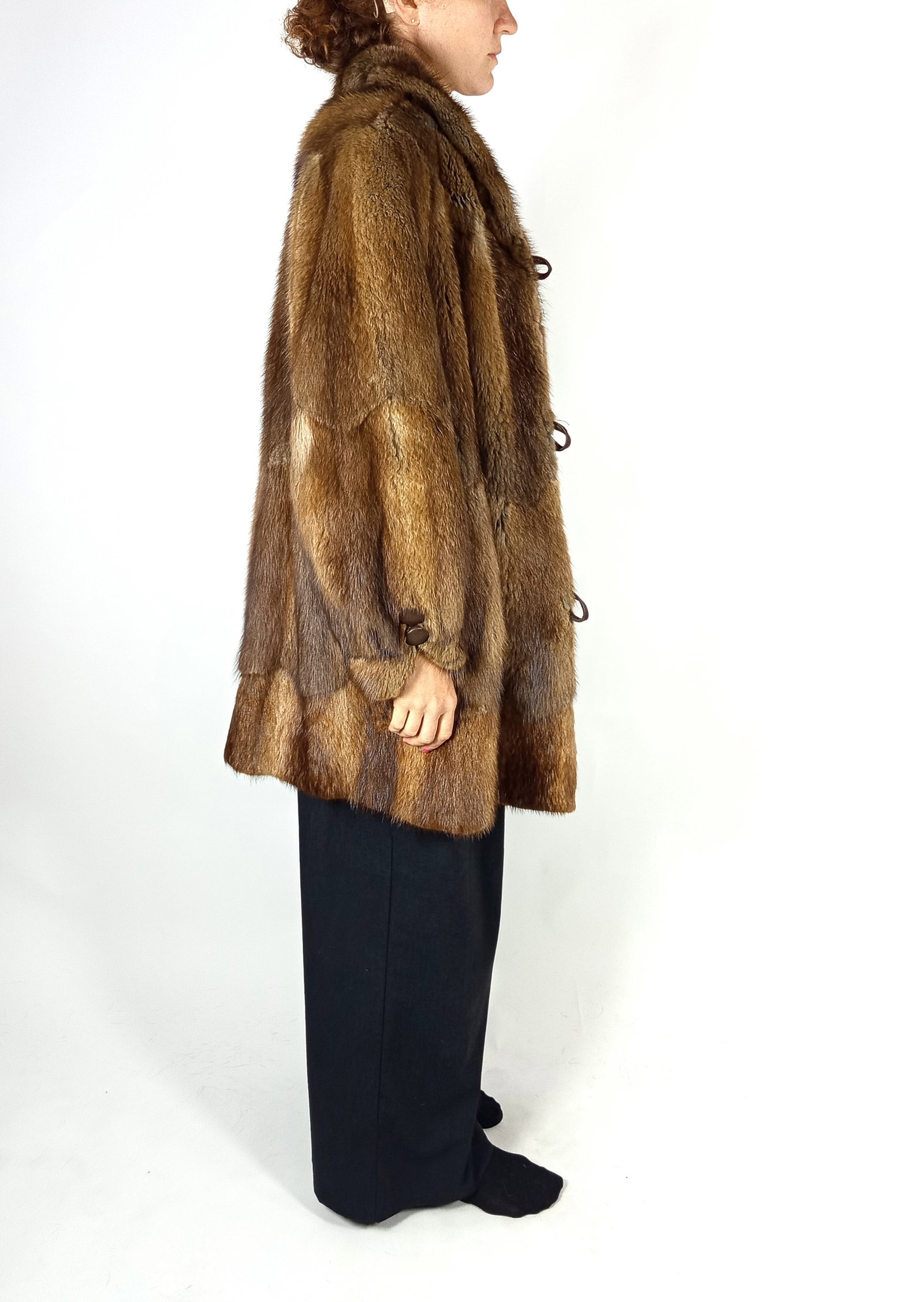 BISAM FUR JACKET EU: XL ; US: 18 - 6