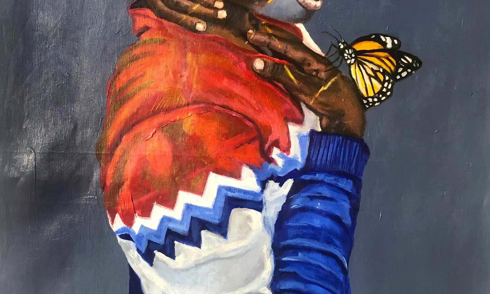 Aba Linus, Dialogue With Butterfly, 2022 - 6