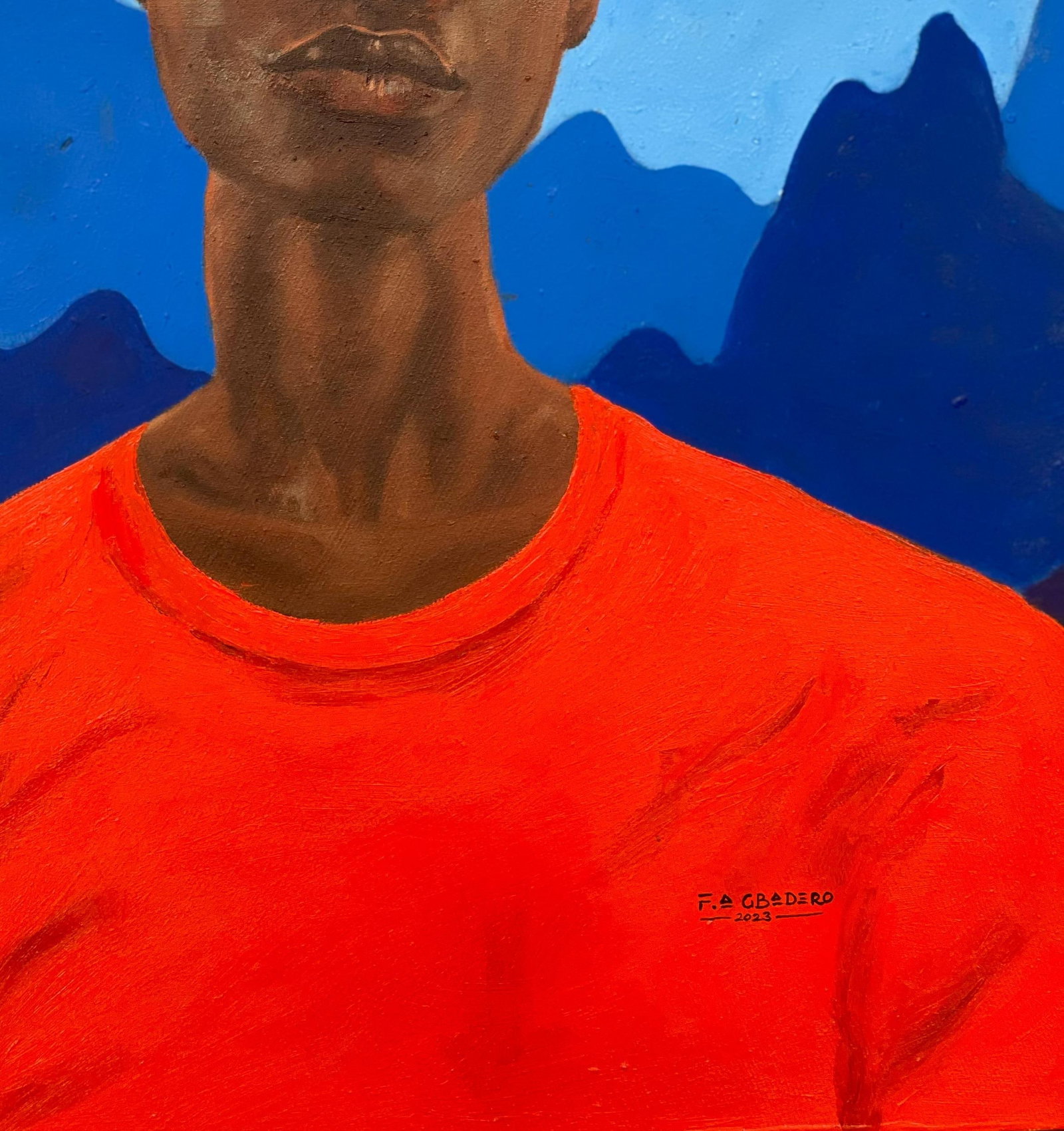 Faith Gbadero, African Boy I, 2023 - 2