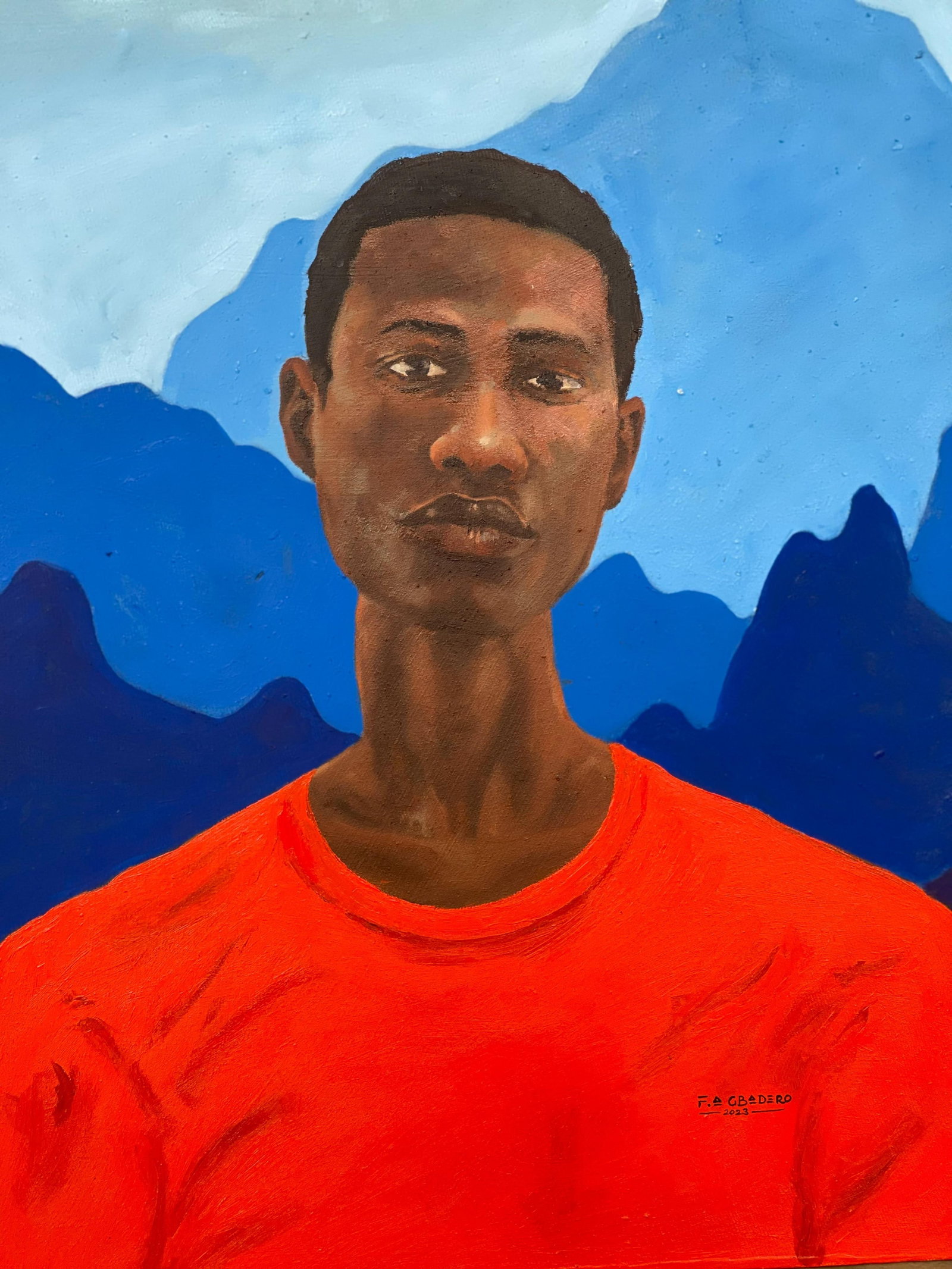 Faith Gbadero, African Boy I, 2023 - 4