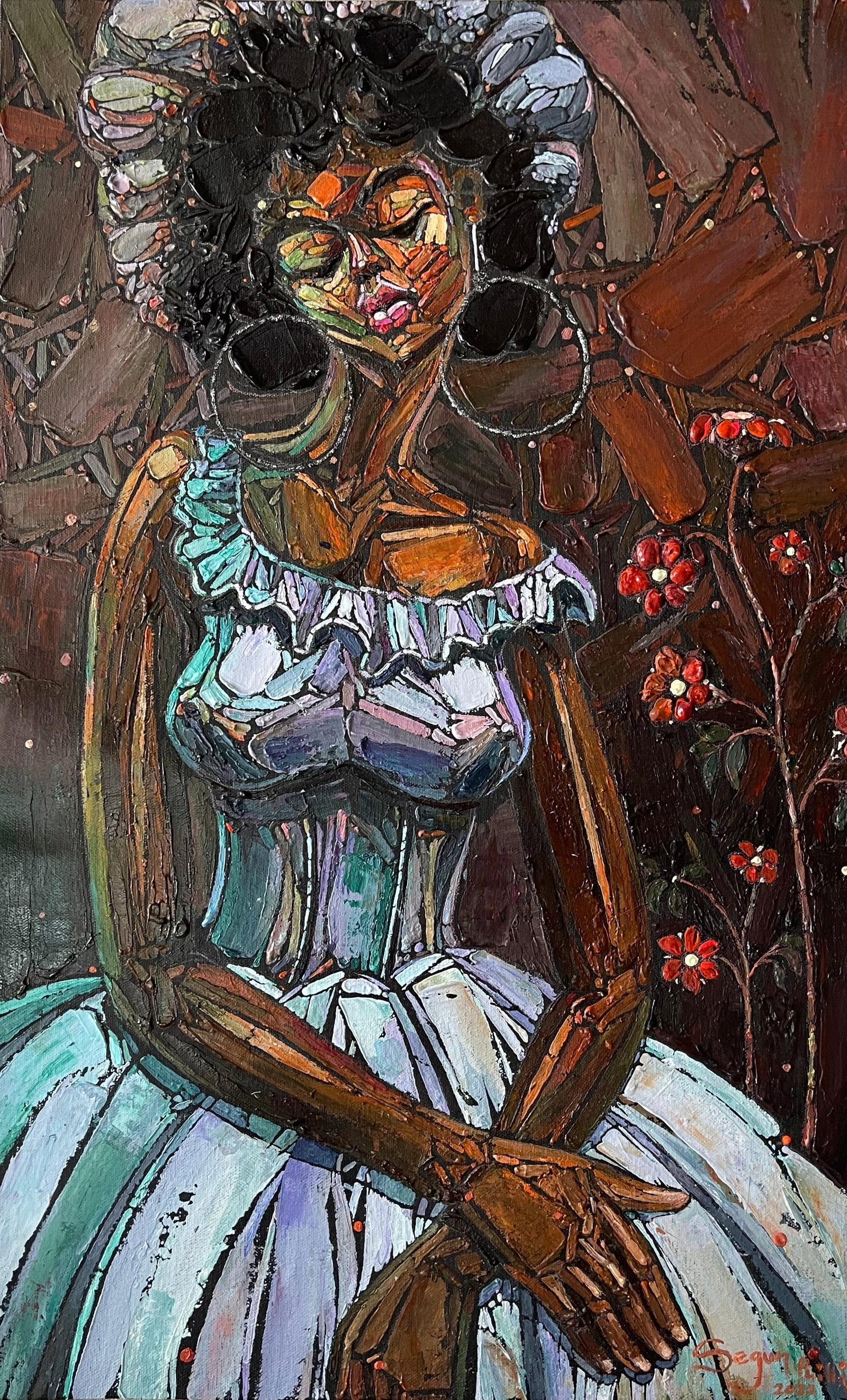 Segun Phillips, Beauty and Time, 2022 - 4