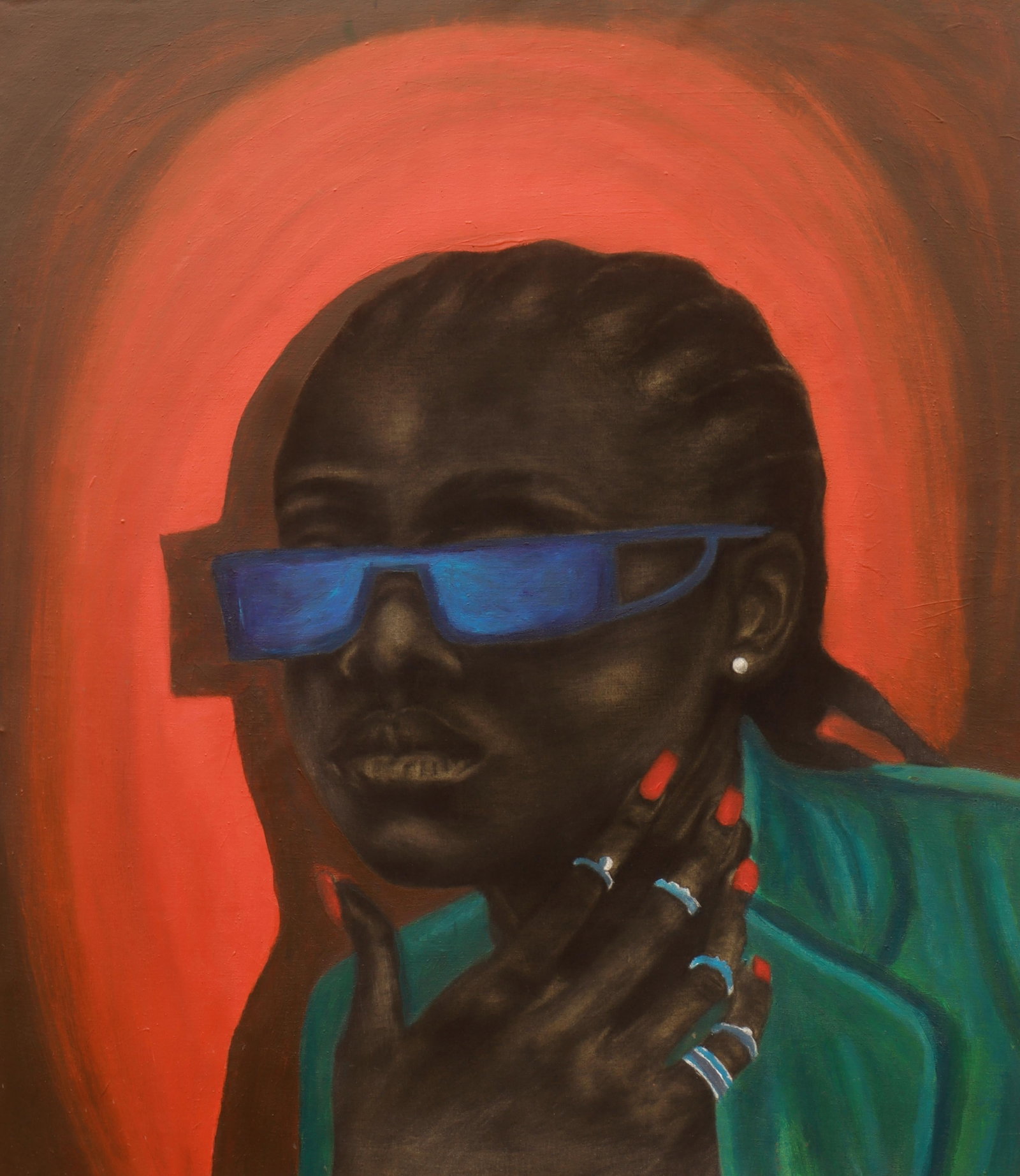 Ogbonna Francis, Untitled (Young Damsel), 2022 - 4