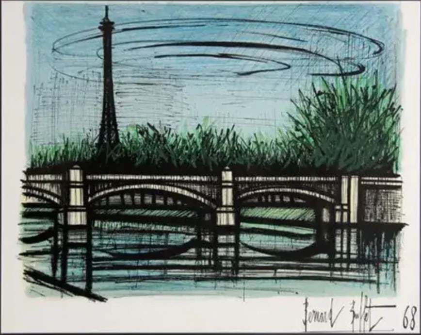 BERNARD BUFFET, 3 OF HIS BEST ORIGINAL LITHOGRAPHS - 2