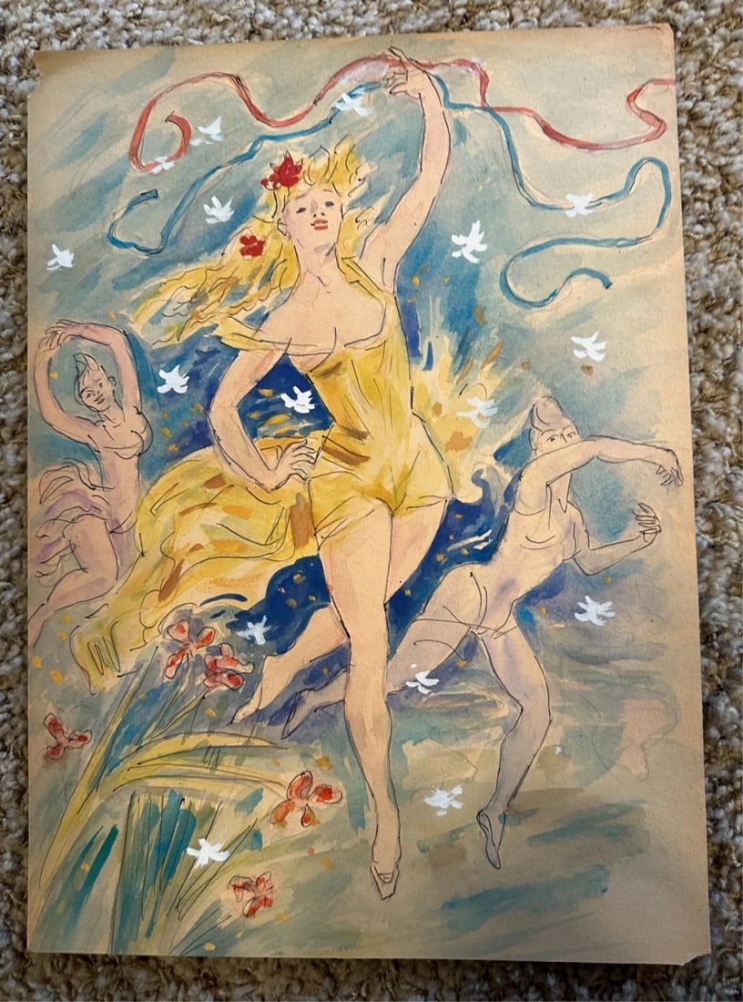 CHAGALL, "MOSES FROM EXODUS SUITE" ORIGINAL EDITION - 4