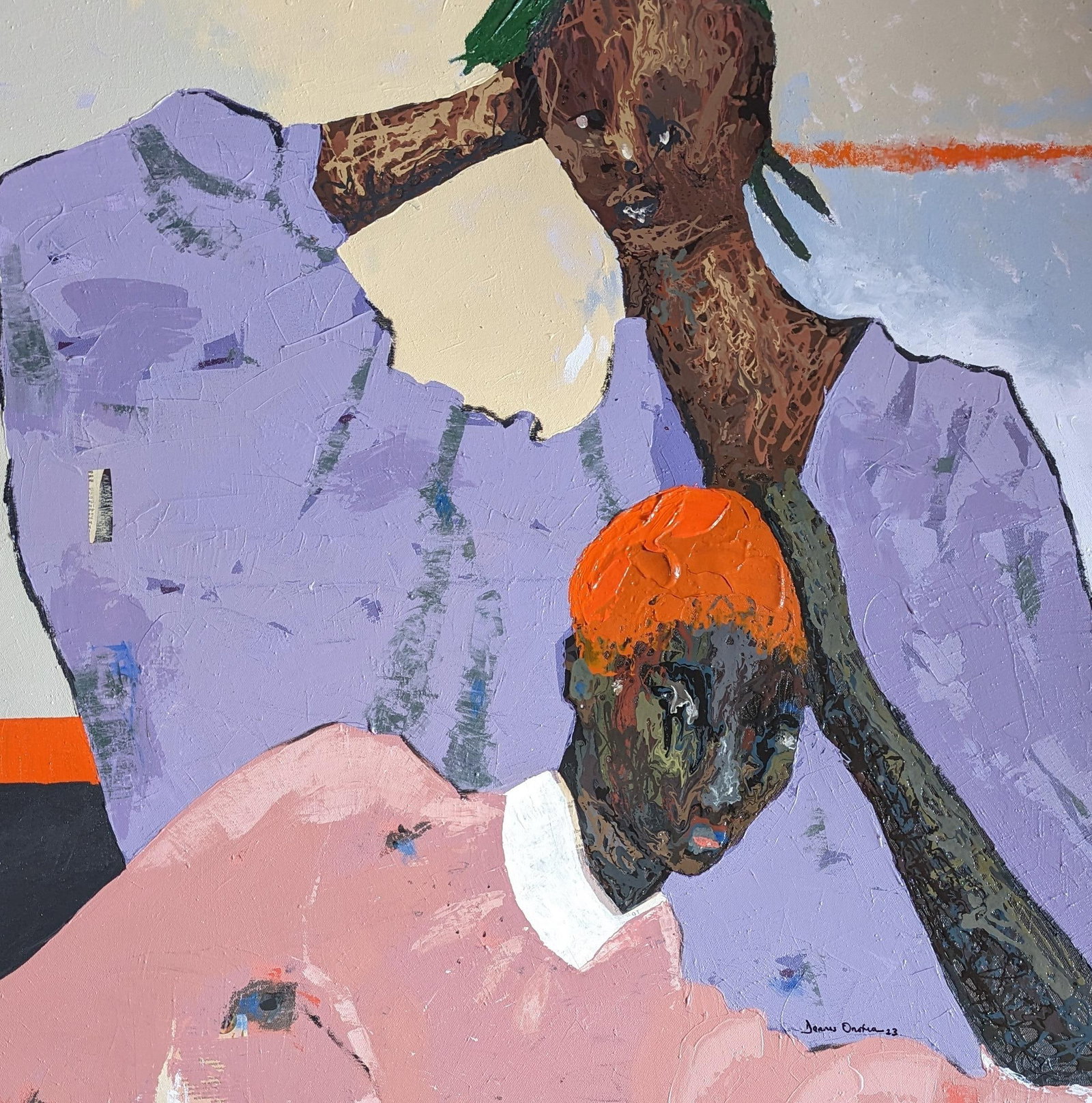 Dennis Onofua, Solidarity, 2023 - 4