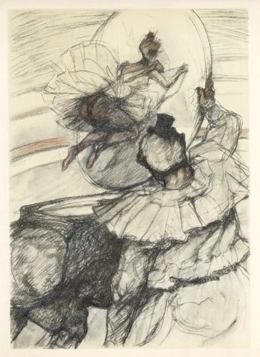 LAUTREC SUITE, 39 LITHOGRAPHS, COLOR, - 7