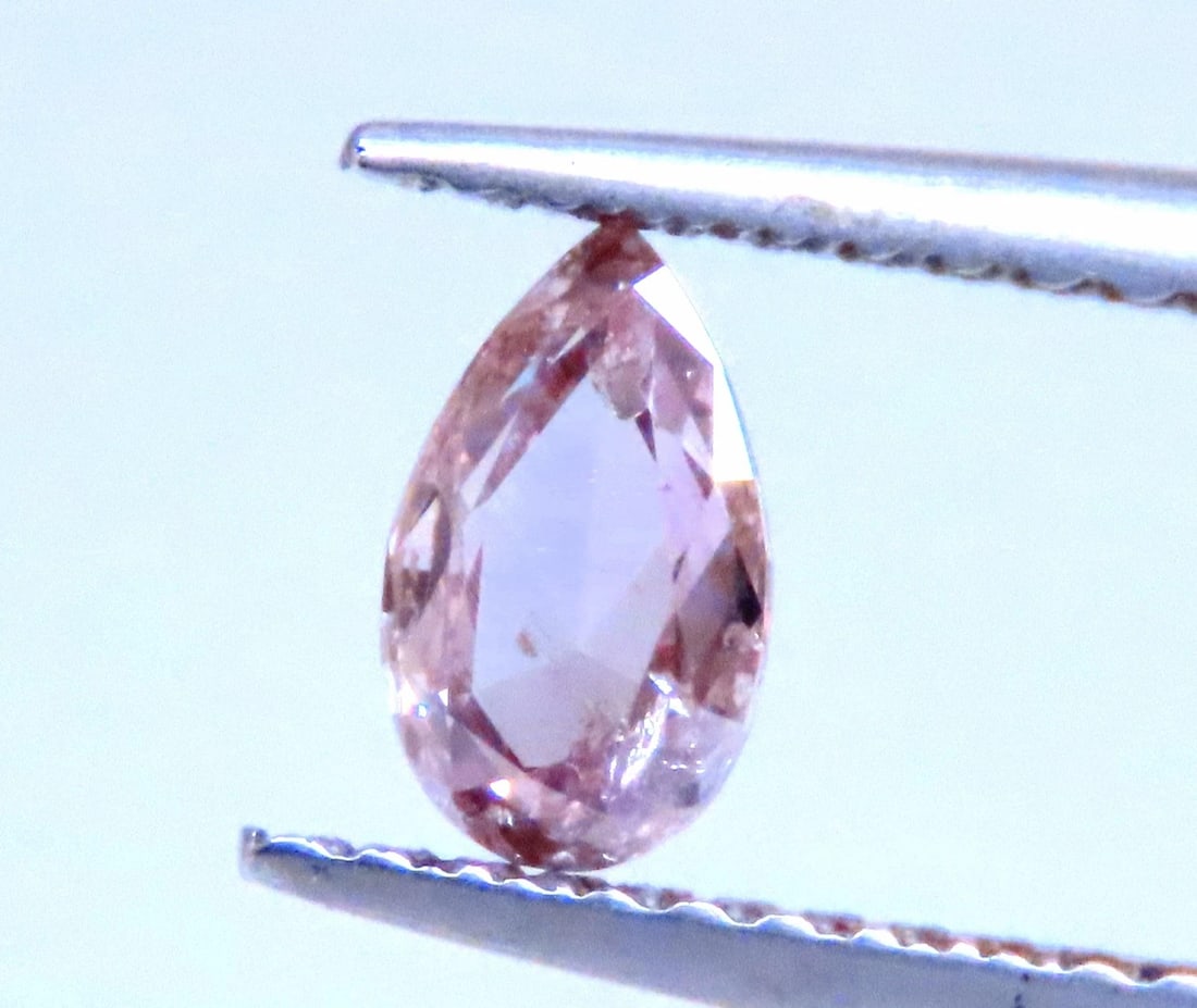 GIA certified .15ct Fancy Intense Pink Purple Diamond Loose 41114 ** - 4