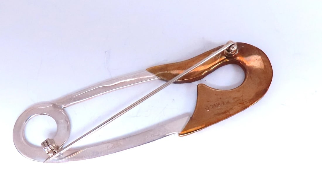 Sterling Silver Jumbo Safety Pin 12555** - 5