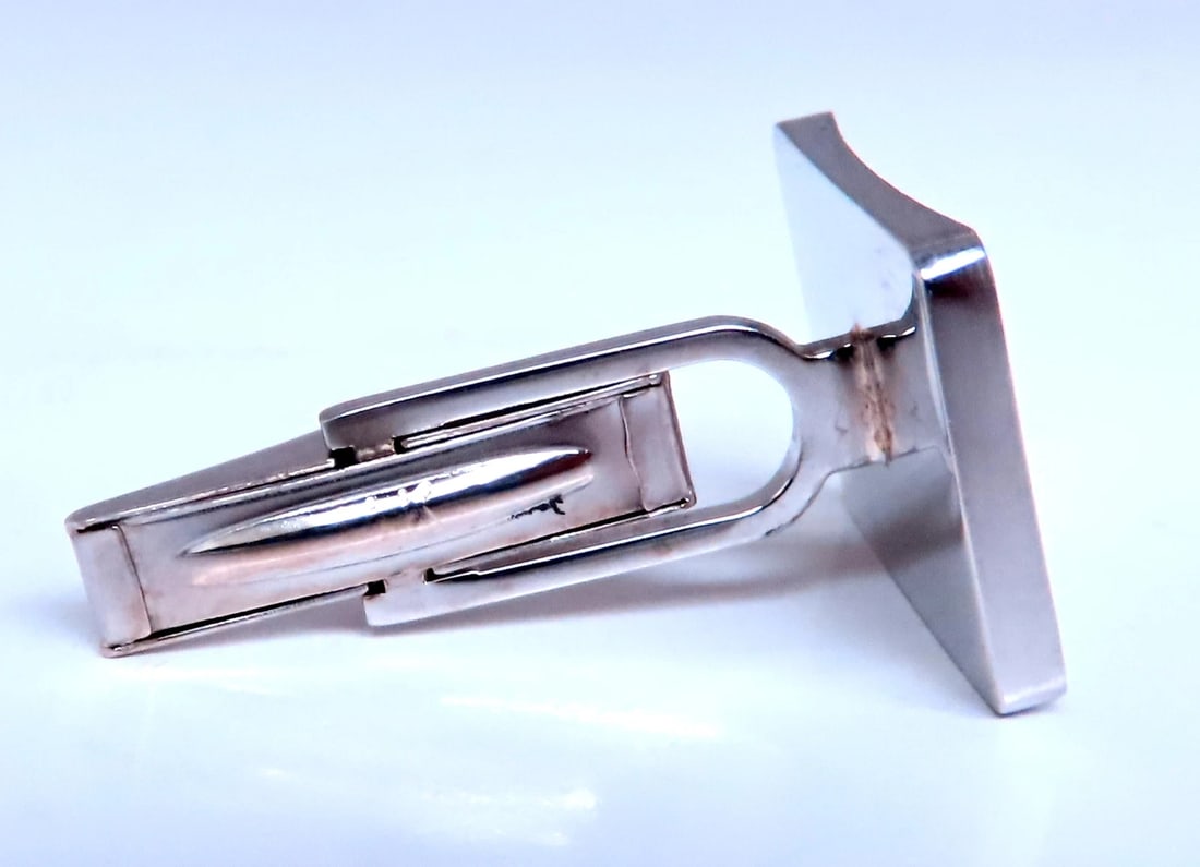 Graver Cross Hatch Cufflinks 14kt 12475** - 6
