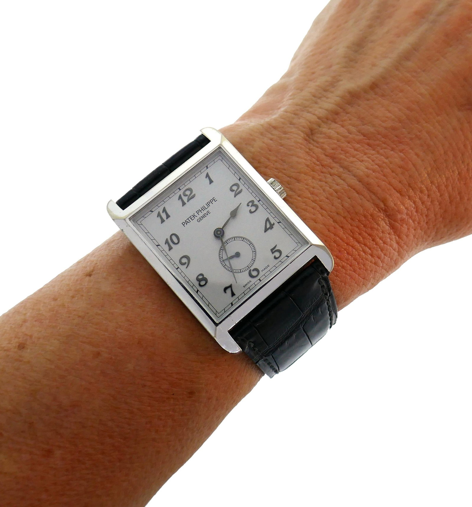 Patek Philippe White Gold Manual Wind Wristwatch - 2
