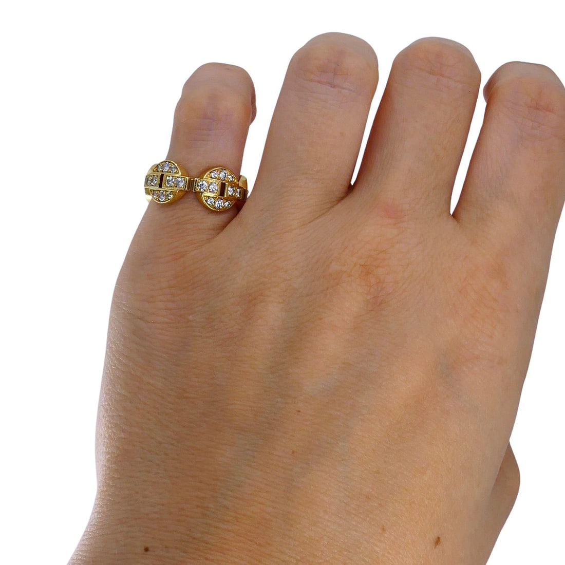 Cartier Himalia 18k Gold Diamond Band Ring - 2