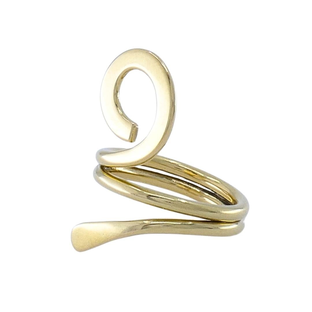 Cartier Dinh Van 18k Yellow Gold Vintage Ankh Ring - 4