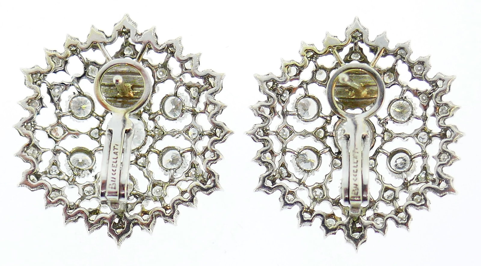 Buccellati Diamond White Gold Earrings - 3