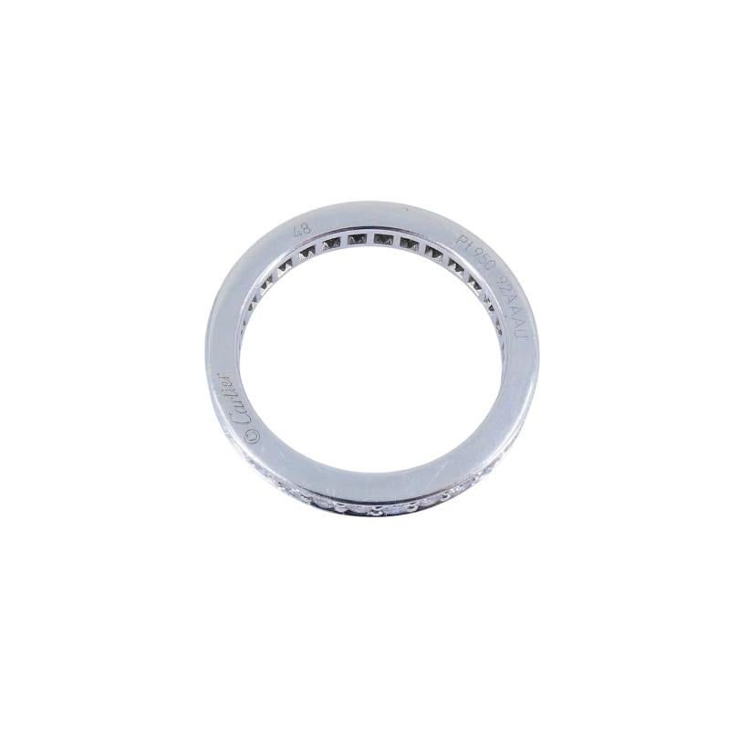 Vintage Cartier Diamond Band Platinum Size 4.5 (48) - 2