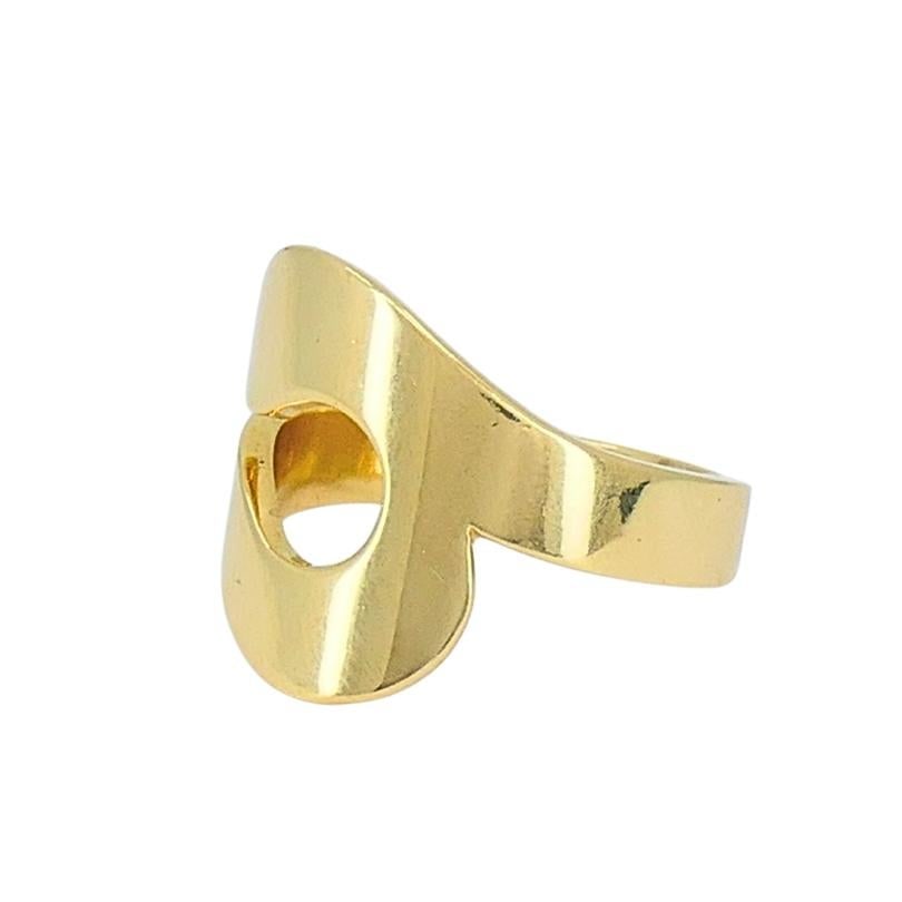 Cartier Paris 18k Gold Modernist Ring - 5