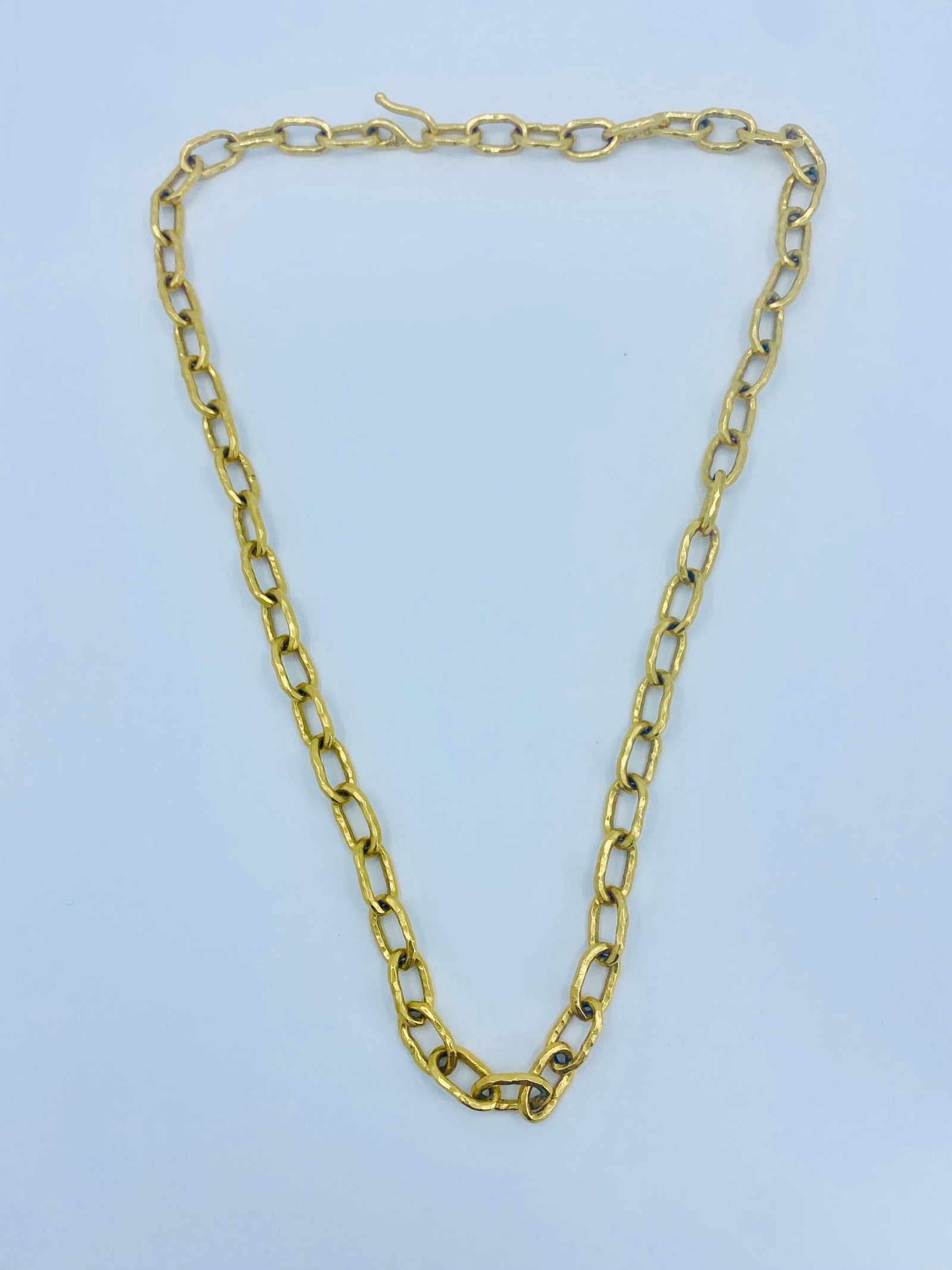 22k Gold Jean Mahie Figural Pendant Necklace - 5