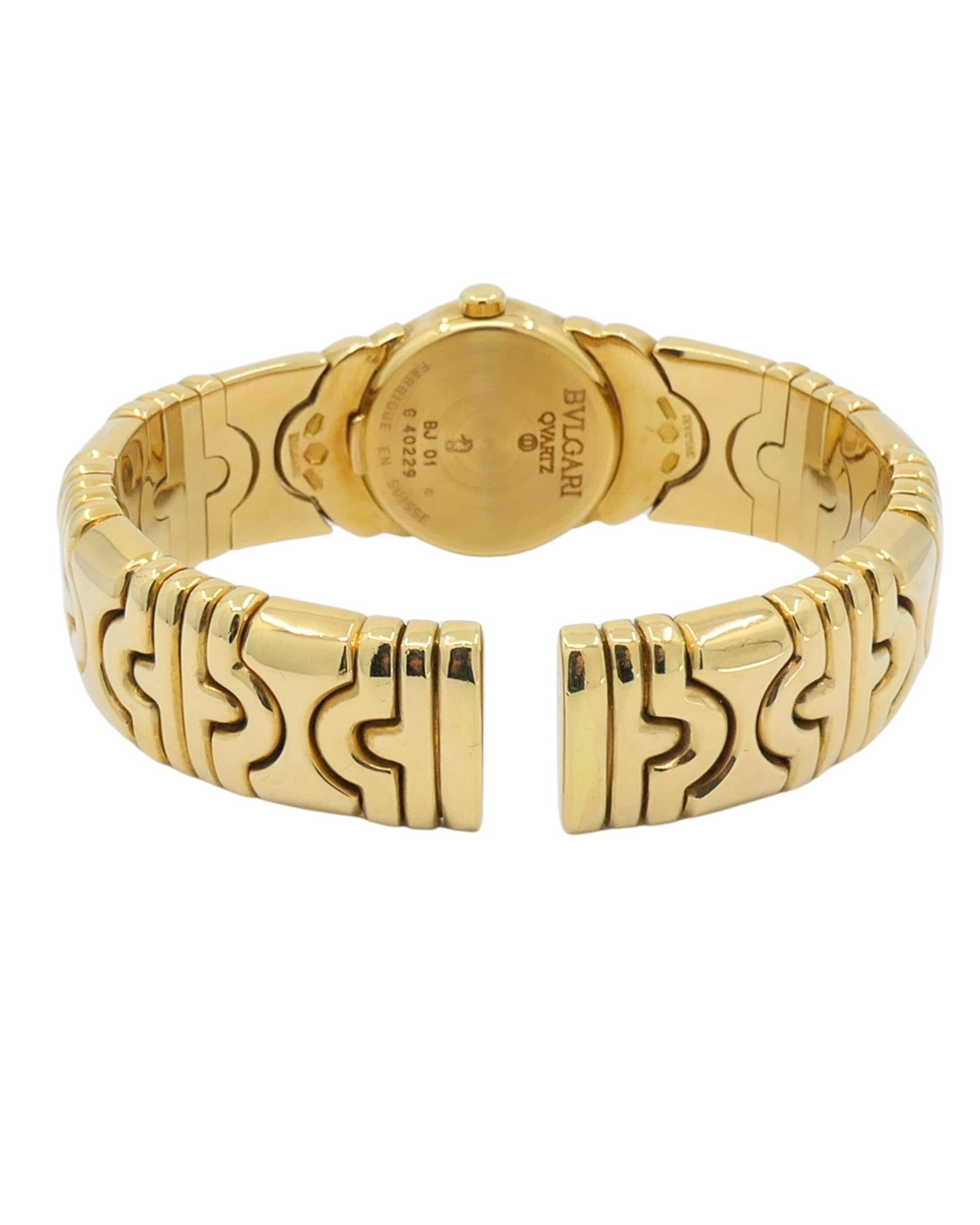 Bvlgari Bulgari Parentesi Gold Watch and Parentesi Bracelet 18k Gold Set - 5